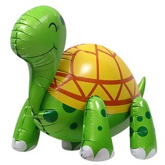 4D Walking Turtle Balloon Animal foil Balloon, Creative Inflatable Turtle, Ba…