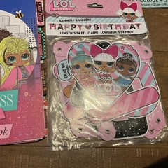 LOL SURPRISE birthday party decoration SET
