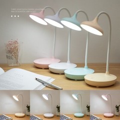 Dimmable LED Bedside Lamp Portable Touch Control with 15-Hour for Battery Life