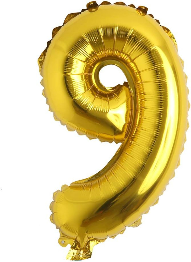 16″ Alphabet Letter and Number Balloons Set Package, Aluminum Hanging Foil Film