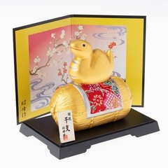 Seto Togei Co. Ltd. 2025 Zodiac Ornament Compact Snake Ornament New Year’s