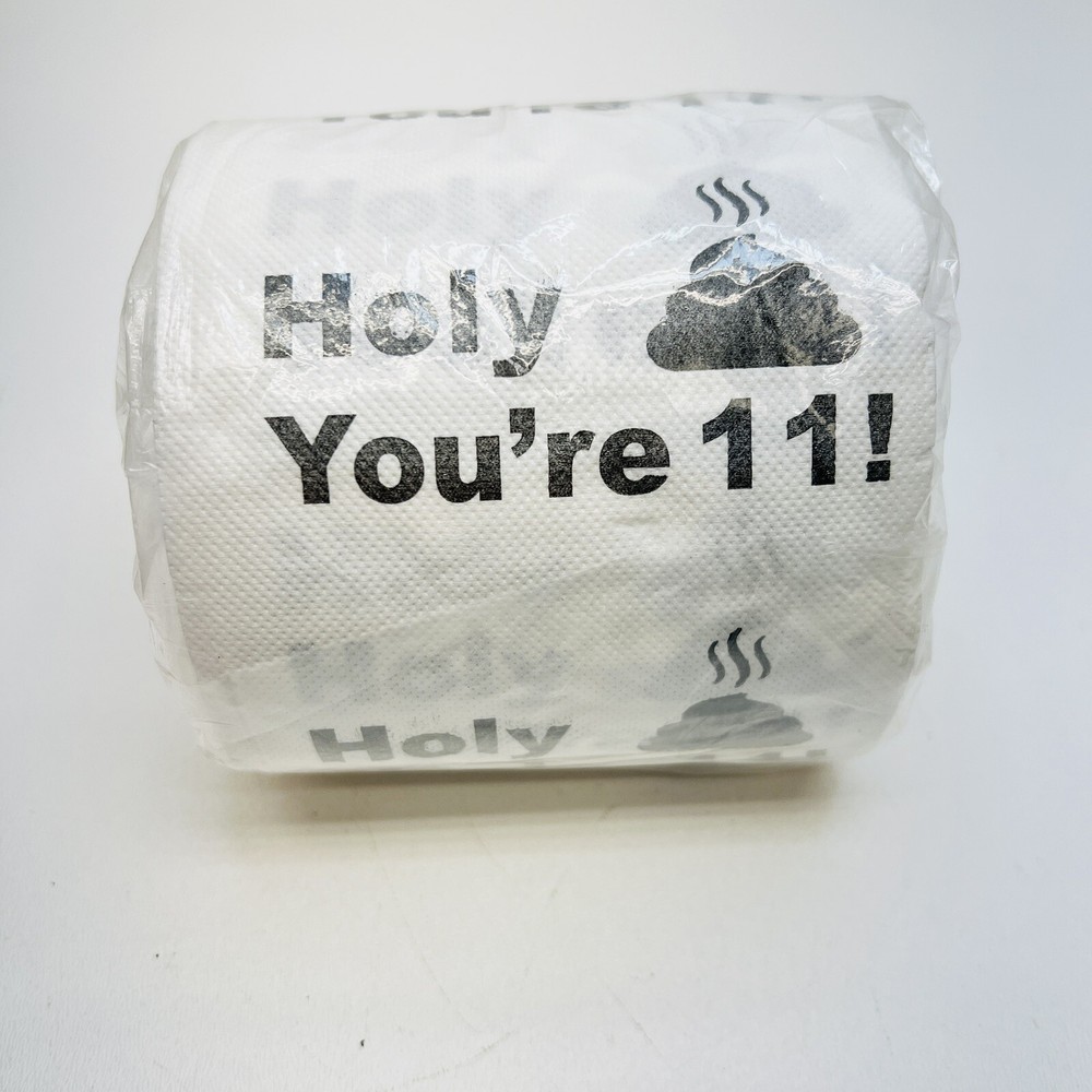 11th Birthday Decorations Toilet Paper – Funny Design Great Hilarious Gag Laugh