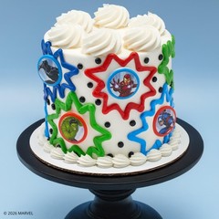 24 Marvel Avengers Rings | Super Hero Cupcake Toppers For Parties & Celebrati…