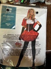 Red Riding Hood Costume Womans Medium 6-8