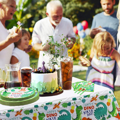 160 Pack Dinosaur Birthday Party Supplies Set Dinosaur Themed Tableware Set Dino