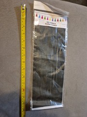 Diy Tissue Paper Tassel Black 5 Assemblies All Occasions