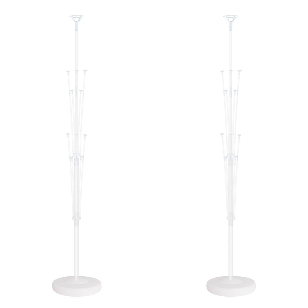 Balloon Column Stand Kit Set of 2 – Balloon Tower with Stand, Base, and Pole,…
