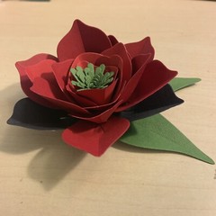 Flower Cardstock paper decorations DIY die cuts