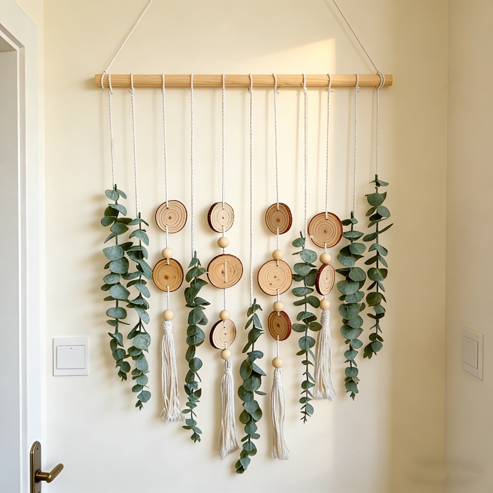 Artificial Eucalyptus Greenery Leaves Plants Wall Hanging Bedroom Home Decor
