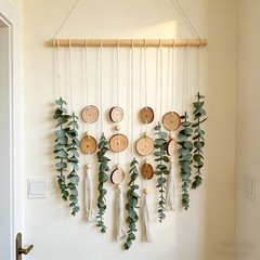 Artificial Eucalyptus Greenery Leaves Plants Wall Hanging Bedroom Home Decor