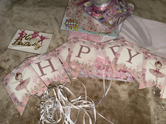Ballerina Birthday Party Decorations Lot Favors Pink Cupcake Stand Banner