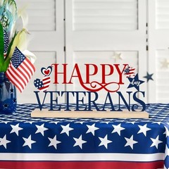 COCHIE Metal Happy Veterans Day Sign, Thank You Veteran Table Centerpieces