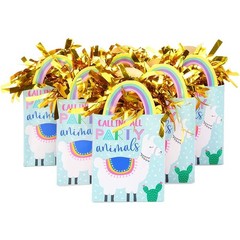 Balloon Weight Pack – 6 Oz, 6 Pack, Gold Llama Gift Bag Style – Weight for Pa…