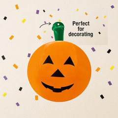 24-Pack Halloween Pumpkin Inflatable Decorations, Carnival Parties, Beach Party,