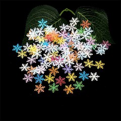Paper Scrap DIY Fake Snowflake Cross-Border Accessories Wedding Party Christmas