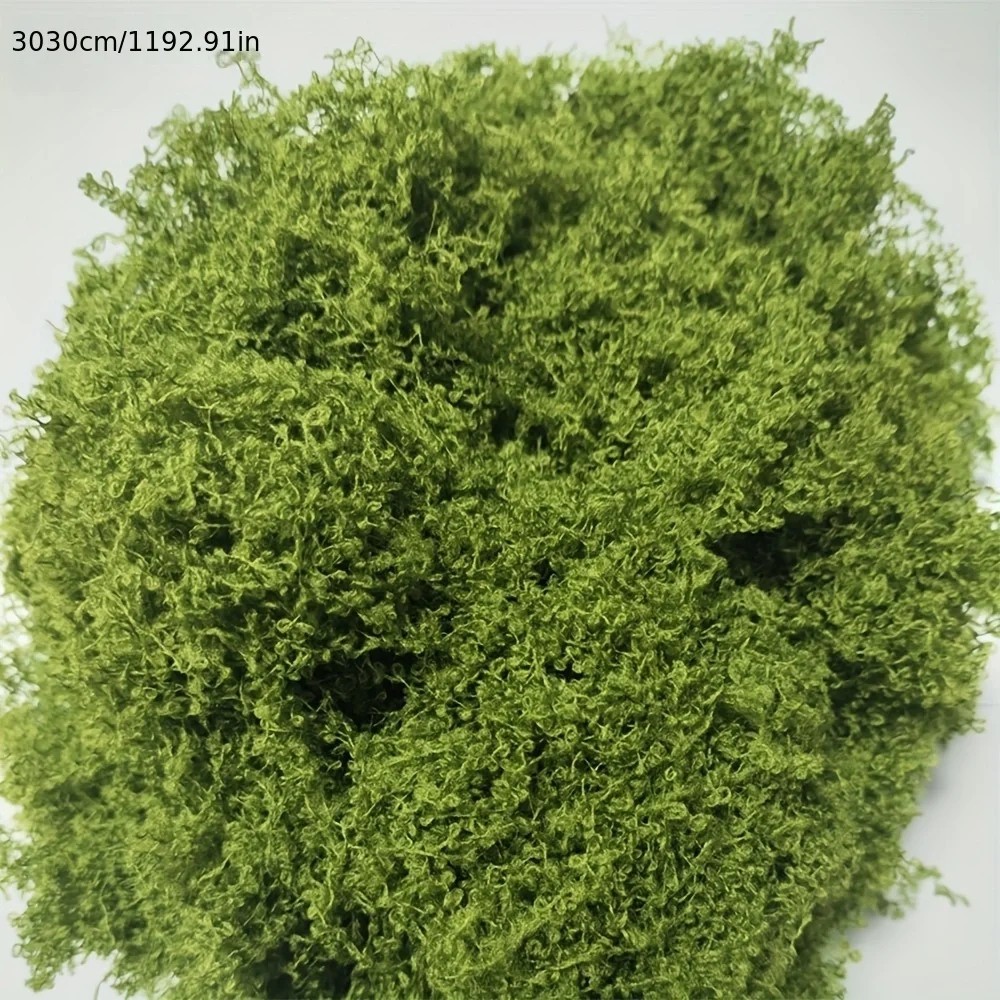 Green Fake Moss DIY Crafts Grass Artificial Moss Faux Preserved Moss Green Plant