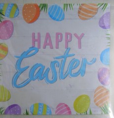 Celebrate «Happy Easter» 6′ x 6′ Backdrop NIP