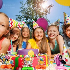 Adventure Time Honeycomb Centerpieces Table Toppers Decor for Birthday Party
