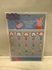 Peppa Pig Hanging String Decoration 5 Pieces 48 Inches