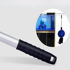 Soft Mesh Fish Net for Safe Transfer Featuring Aluminum Handle and ABS Grip