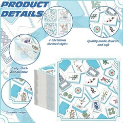 Disposable Mahjong Paper Napkins: 200 Count for Birthdays & Celebrations