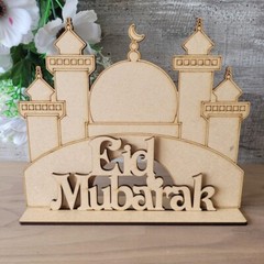 Ramadan Eid Mubarak Table Decoration Signs ,Ramadan Gift, Eid Gift Free Ship