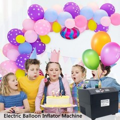 Inflator Digital Timer Balloon Inflator Machine, Portable Balloon Pump Profes…