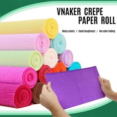 3 Rolls Heavy Duty Dark Green Crepe Paper Flower DIY Craft Party 17×98 Inch