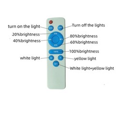 Solar Garden bright Circuit Board with Remote Control for Dual White Yellow LEDs