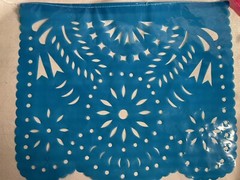 2 Pack 10 Pieces Papel Picado Plastic Papel Picado 16’ Mexican Papel Picado
