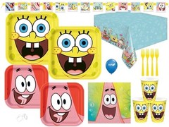 Spongebob Birthday Party Supplie | Spongebob Tableware | Spongebob Decorations