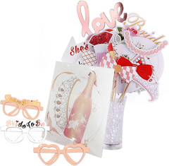 Wedding Photo Booth Props, Bachelorette Party Decorations, Engagement Party Deco
