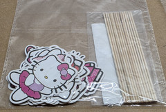Hello Kitty Birthday Party Decorations Banner Balloons Stickers Cake Toppers