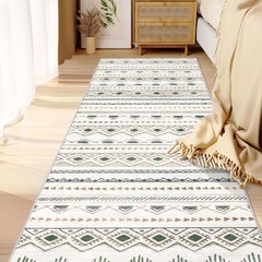 Runner Rug 2×7 Boho Geometric Area Rugs: Washable Kitchen Entryway Rug, Soft …
