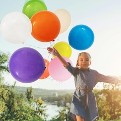 36 Inch Large Balloon, Assorted Colors Big Balloons 8 Pcs Helium Giant Latex …
