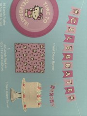 Hello Kitty Birthday Party Decorations 58pc Plates Napkins banner cake banner