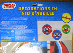 THOMAS All Aboard Friends HONEYCOMB DECORATIONS (3) ~ Birthday Party Supplies