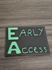 Early Access Badge With or Without Keychain – Gorilla Tag VR Game Oculus Rift