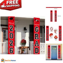 Class of 2026 Stylish Graduation Flags – Perfect for Indoor and Outdoor Use