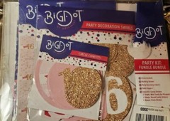 Big Dot of Happiness Sweet 16-16th Birthday Party Decoration Kit – 387 pc Bundle