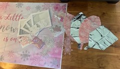 A Little Snowflake is on the Way Baby Shower Decorations Banner B A B Y Boxes