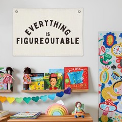 Classroom Decor, Everything is Figureoutable Inspirational Wall Decor, Office…