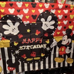 Mickey Mouse Party Decorations Plates Napkins Banner Cake Cupcake Topper Balloon