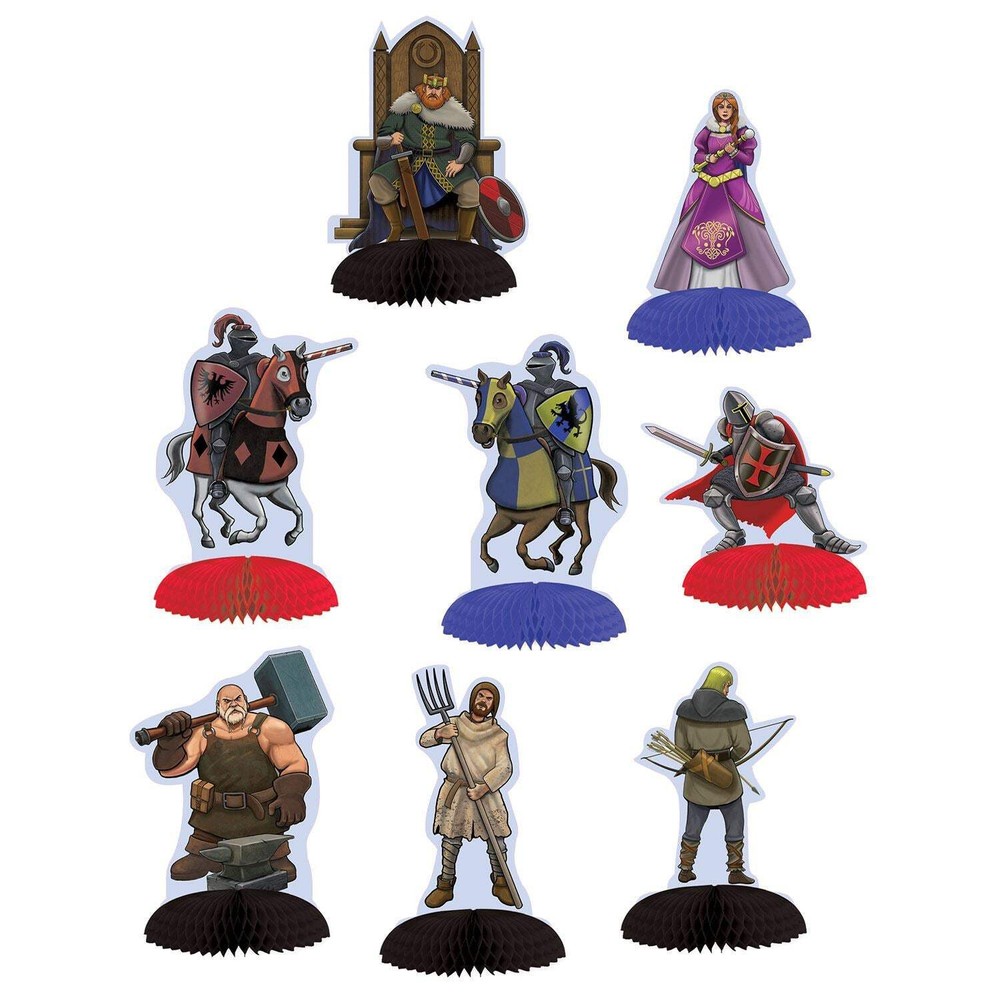 Beistle Medieval Mini Centerpieces | Party Supply | Decoration