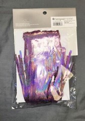 Spritz Backdrop Foil Curtain PINK 6′ L Party Decoration Fringe Metallic 3 Count
