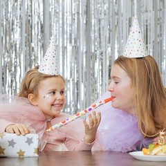 2 Pack Silver Backdrop Curtain Party Decorations Foil Fringe Backdrop Silver …