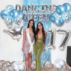 37 PCS Dancing Queen 17 Balloons Dancing Queen Mamma Mia Party Decorations 17…