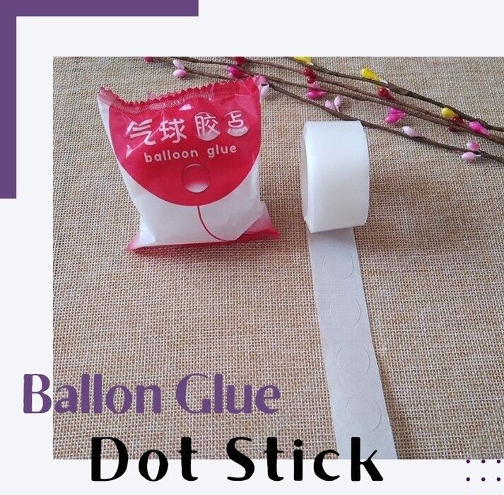 25 Rolls Balloon Glue Point Removable Double Sided Adhesive Dots For Party Decor