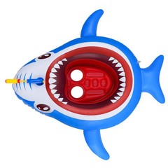 Inflatable Shark Pool Float Kids Toddler Beach Water Toy 26 Years
