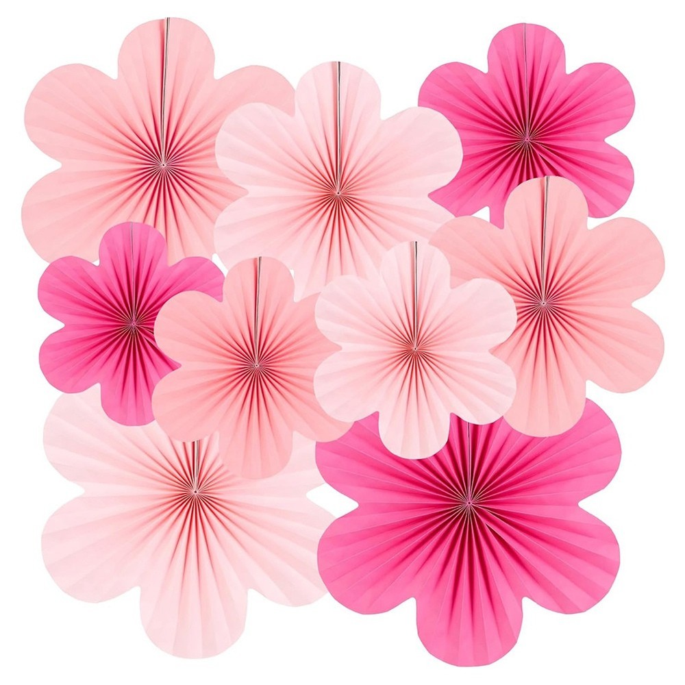Fan Flower Set As Shown Decorative Supplies for Weddings, Birthdays V7O82447